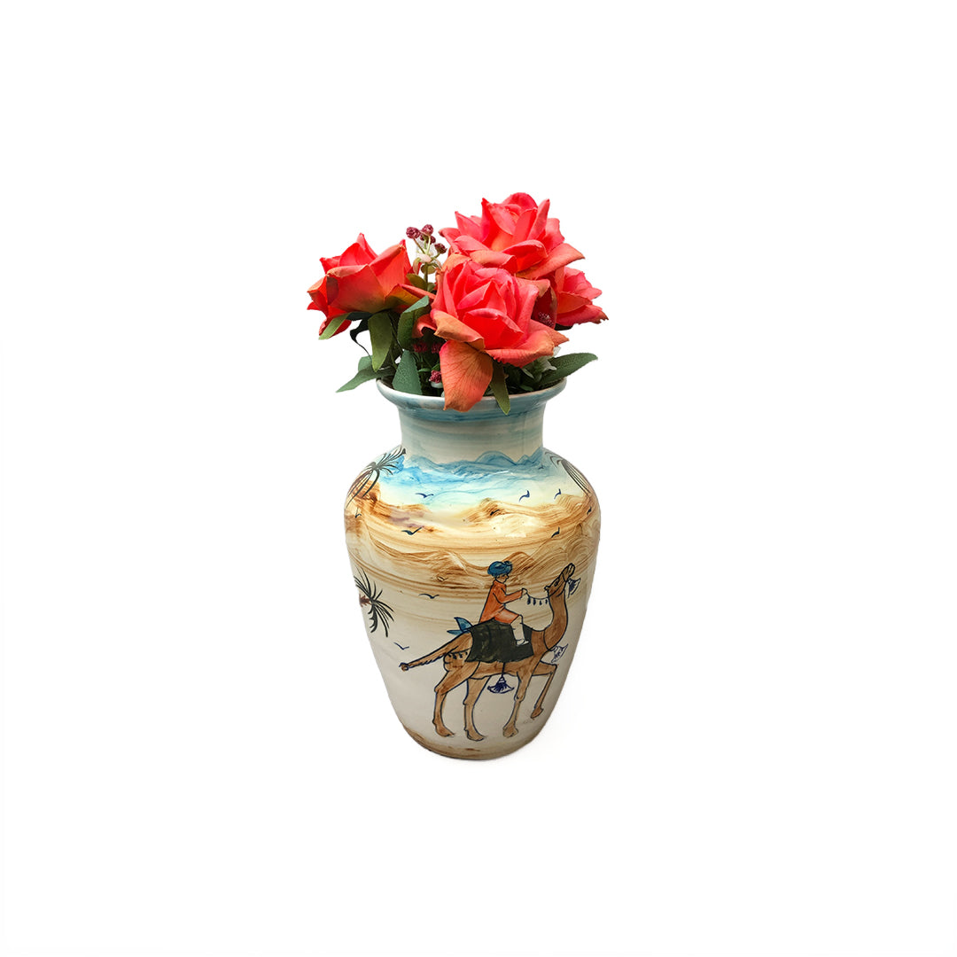 Camel Design Large Vase
