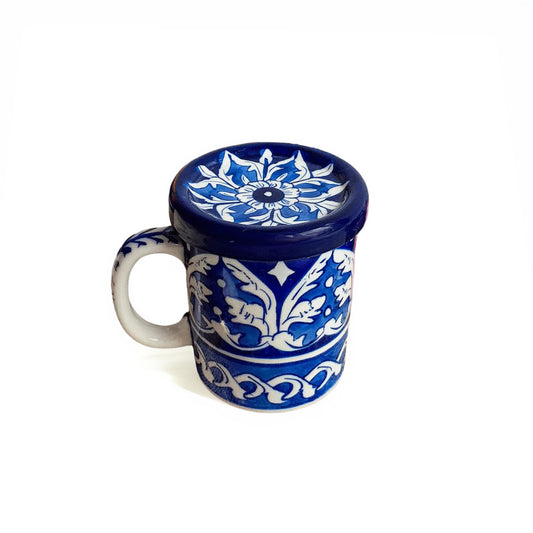 Auralite Blue Felicity Cover Mug