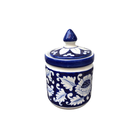 Auralite Blue Flower Small Jar