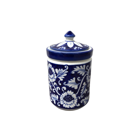 Auralite Blue Flower Medium Jar
