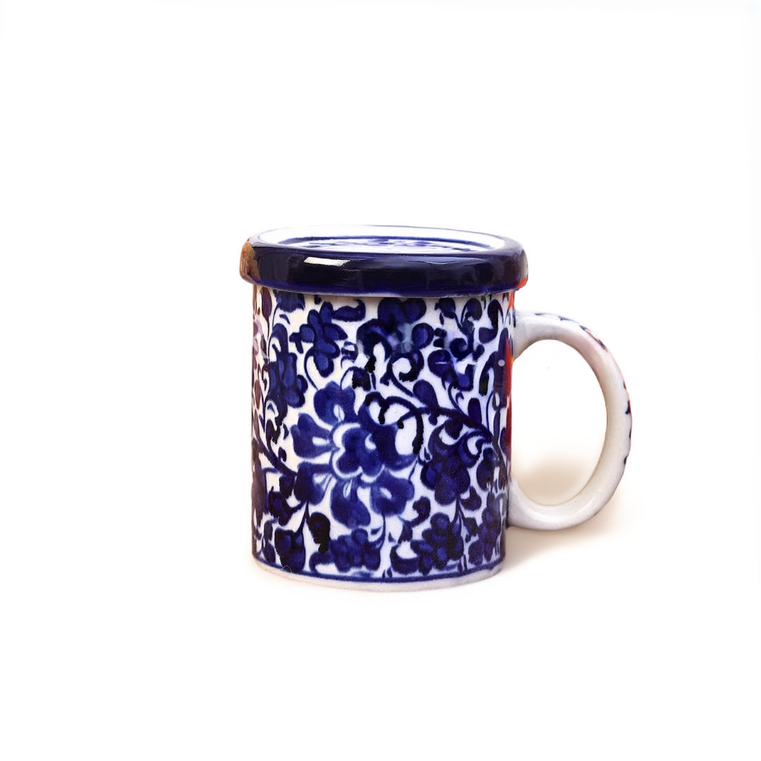 Auralite Serina Blue Cover Mug