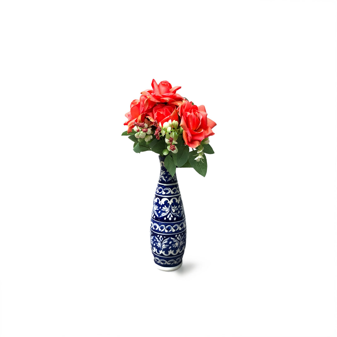 Blue Felicity Long Vase