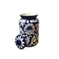 Blue Flower Jar By Auralite