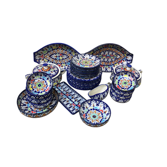 Auralite Tranquility Dinner Set 8 Persons Serving